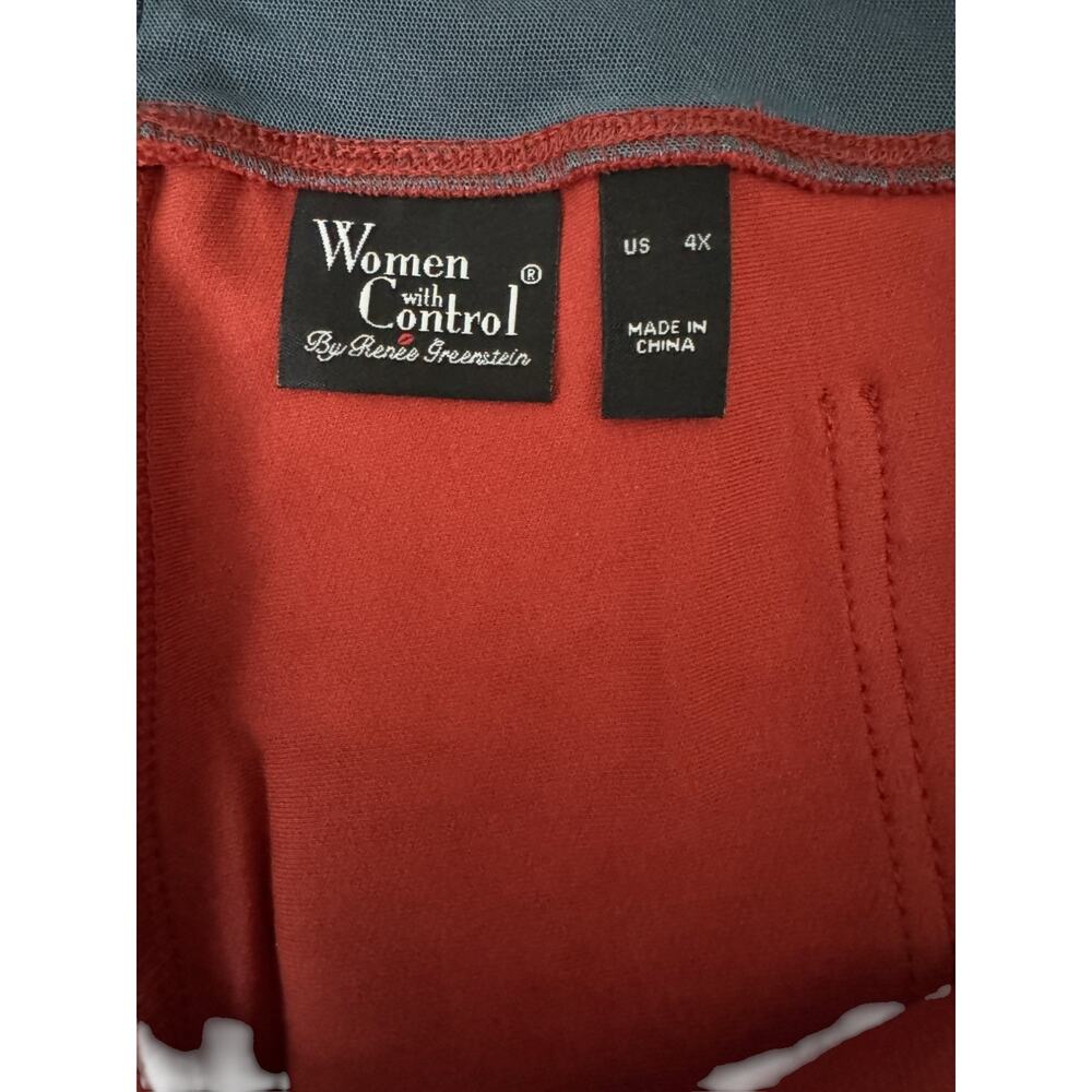 Women‎ With Control Rustic Edge Slim Leg Pants 4X Pull On Stretch Comfort Waist - Picture 9 of 12